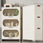 Multi-functiona with Drawers Flexible Plastic Rack - Image 6