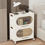 Multi-functiona with Drawers Flexible Plastic Rack - Image 3