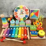 Wooden Educational Toy Set for Toddlers - Image 4