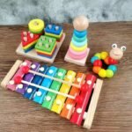 Wooden Educational Toy Set for Toddlers - Image 7